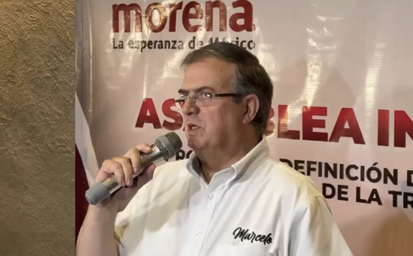 Video desde Puebla: Marcelo Ebrard presenta su proyecto