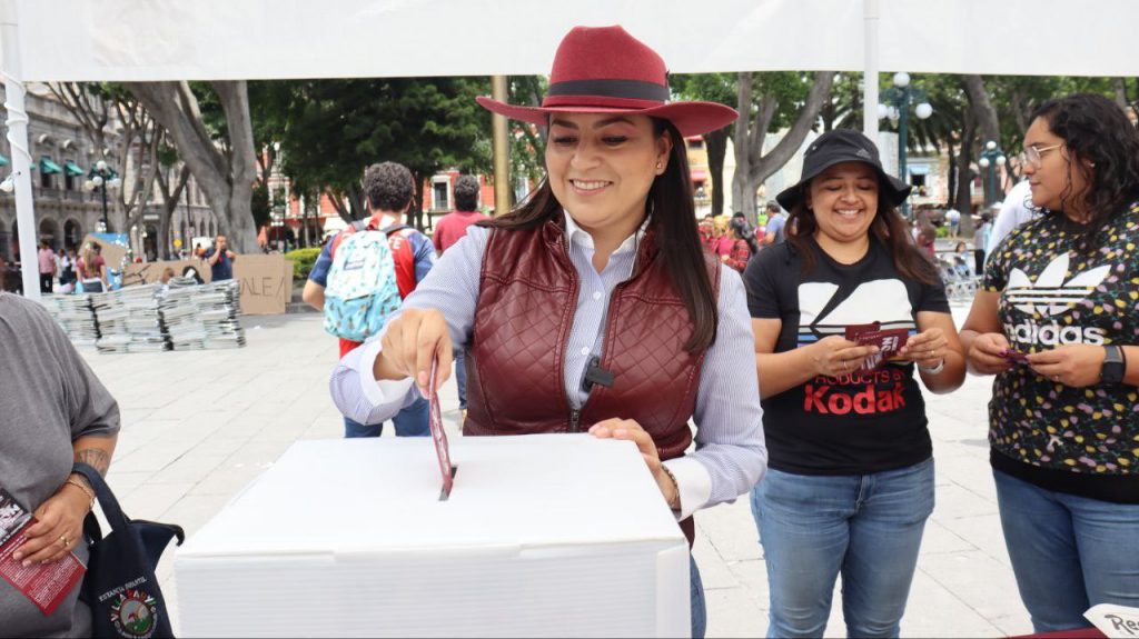 Claudia Rivera desconoció a Julio Huerta como coordinador de Claudia Sheinbaum en Puebla