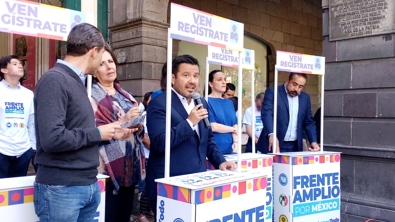 PAN anuncia módulos para que ciudadanos apoyen al Frente Amplio Por México 