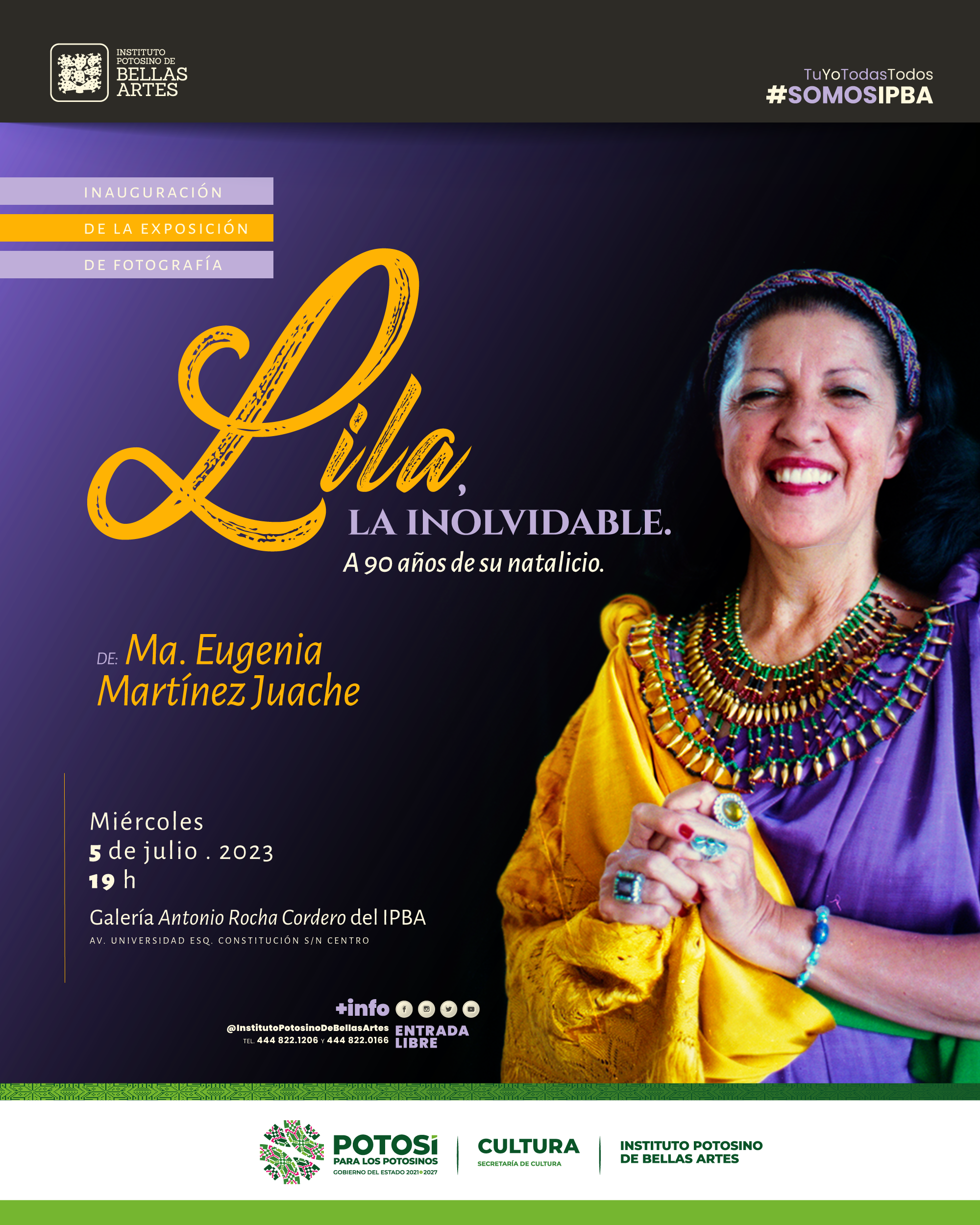 “Lila, la inolvidable”, nueva exposición fotográfica en el IPBA