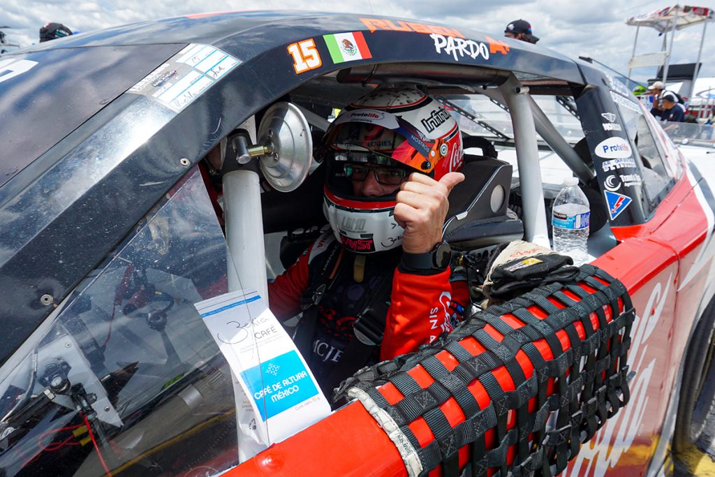 Rubén Pardo apunta al Top 5 en la séptima fecha de NASCAR México en el norte del país