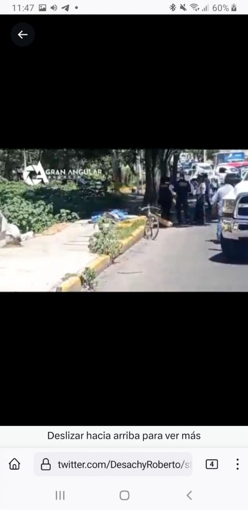 Video desde Puebla: Ciclista falleció atropellado en el bulevar Forjadores