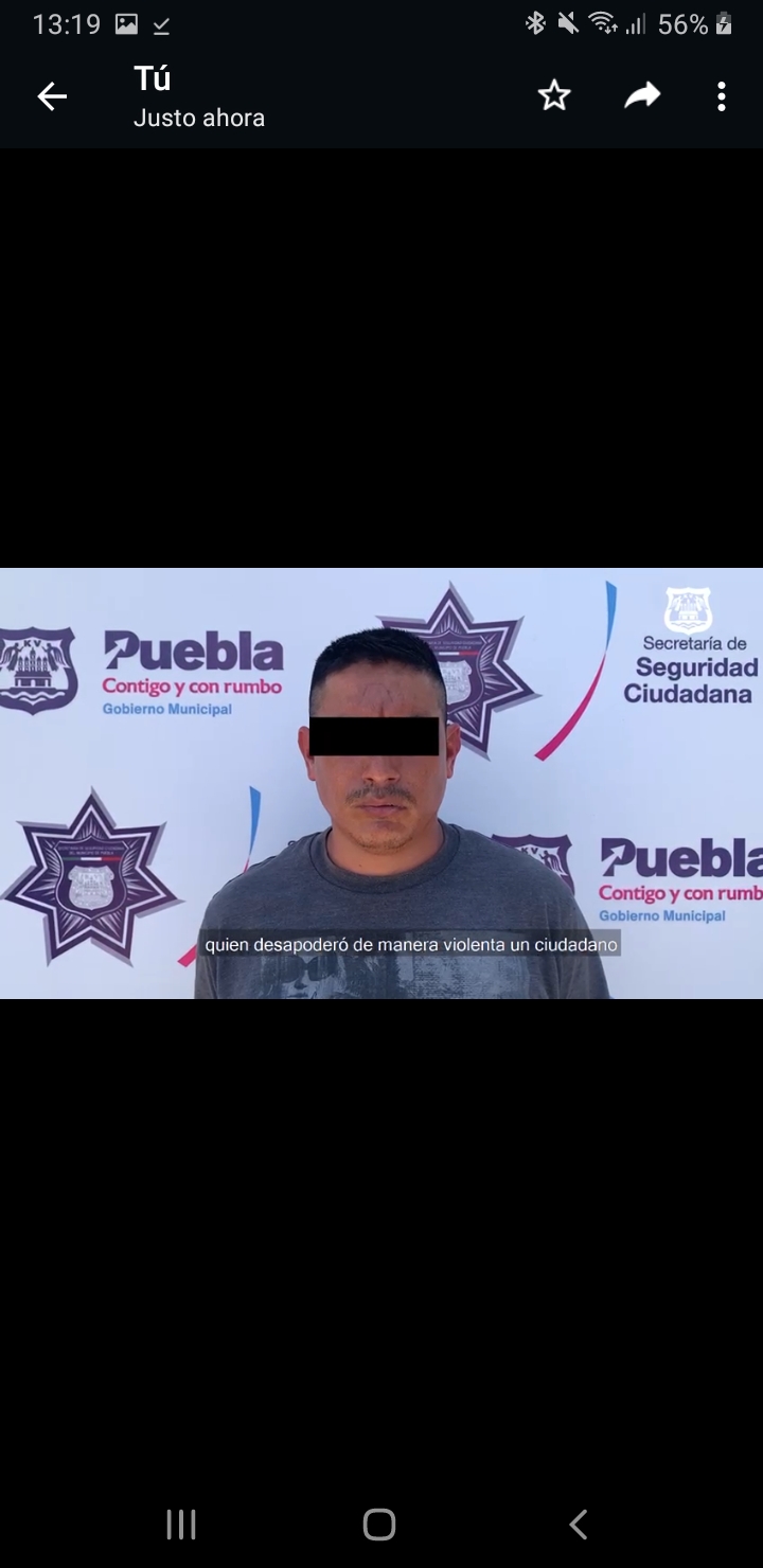 Video desde Puebla: Recuperan tractocamión robado y rescatan al conductor