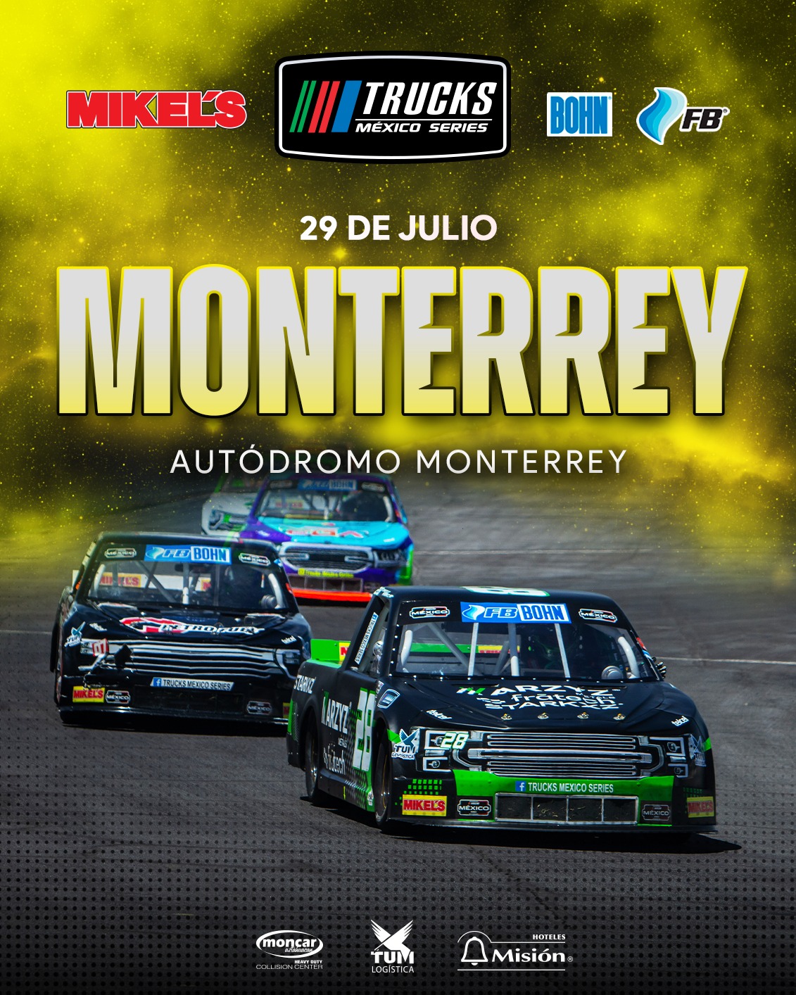 Las Trucks México Series, a desafiar el Autódromo de Monterrey