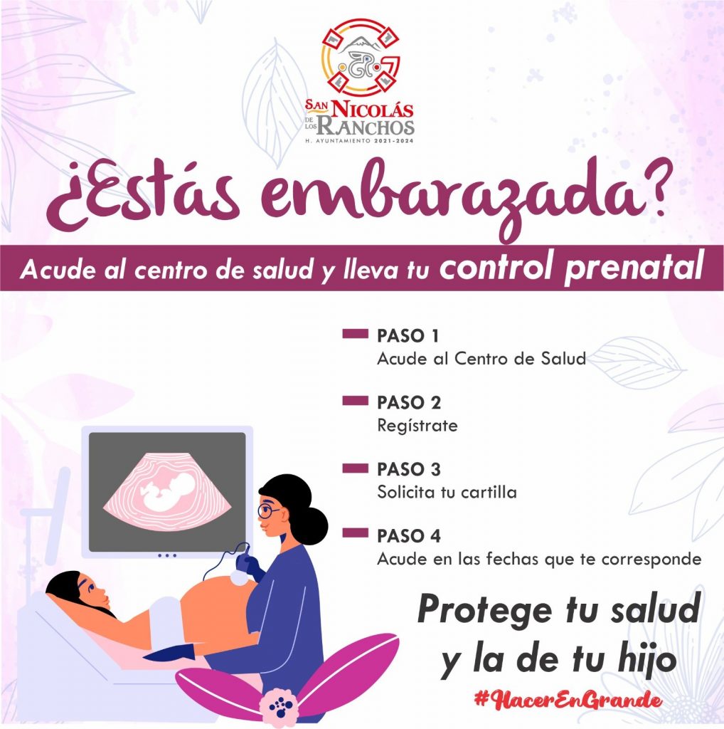 Sn Nicolás de los Ranchos: Gobierno Municipal promueve la atención prenatal