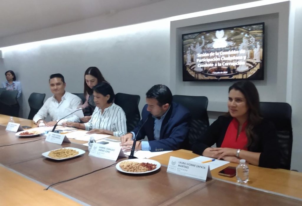 Aprueban listado de comparecencias para integrar la Comisión de Selección del Comité Estatal de Participación Ciudadana del Sistema Anticorrupción