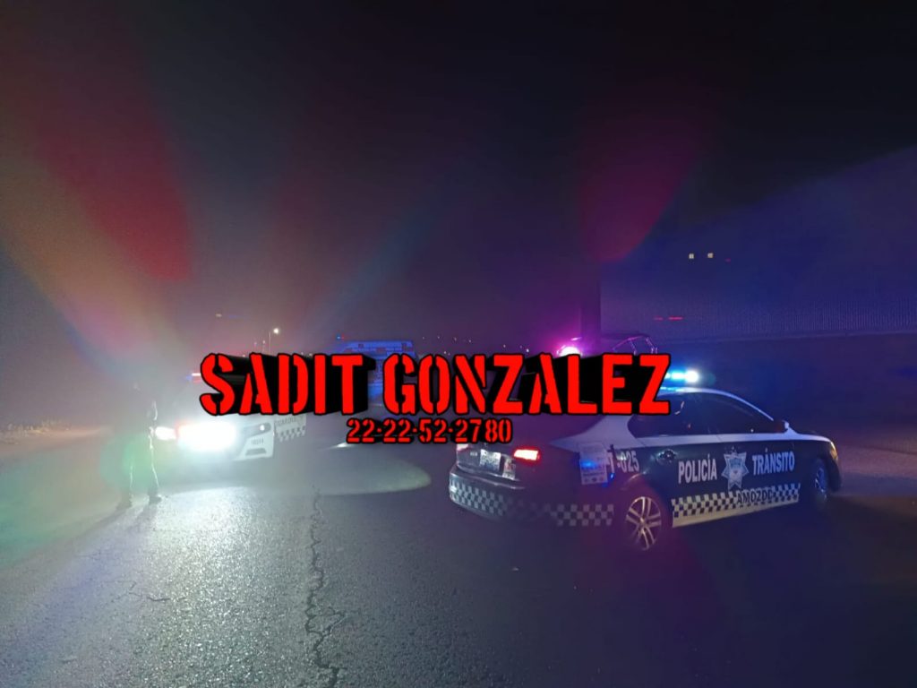 Muere atropellado en Amozoc