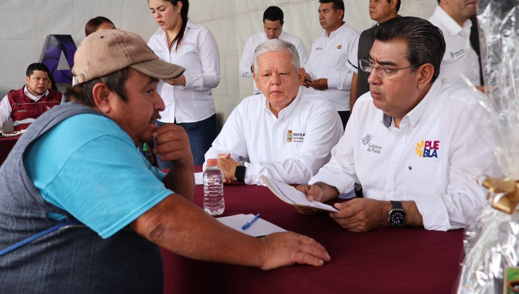 Gobernador Sergio Salomón: “La población teziuteca y la región merece  la mejor atención de todo el gabinete del gobierno del estado”