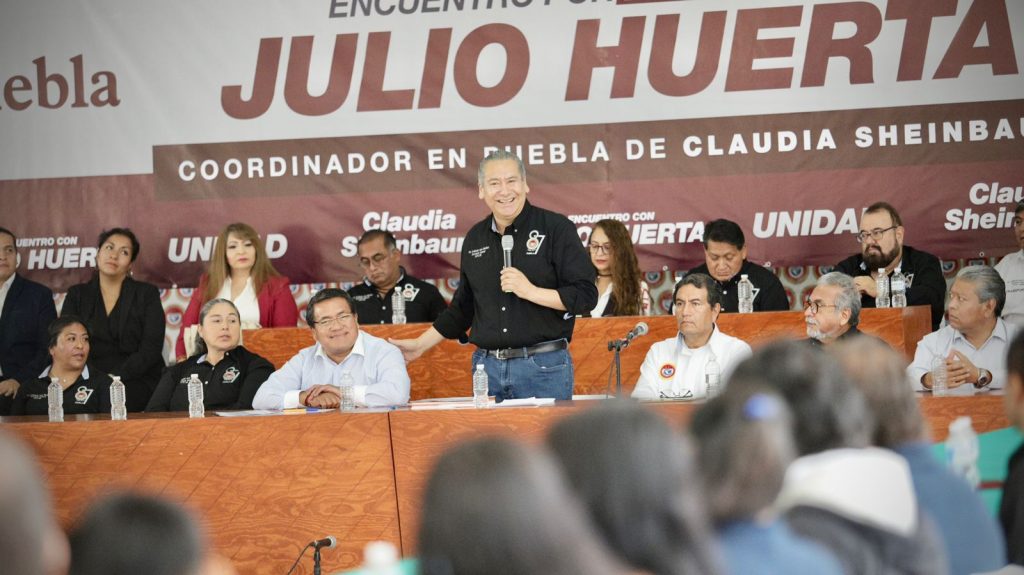 Más de 100 líderes sindicales de la CTM respaldan a Julio Huerta rumbo a la gubernatura