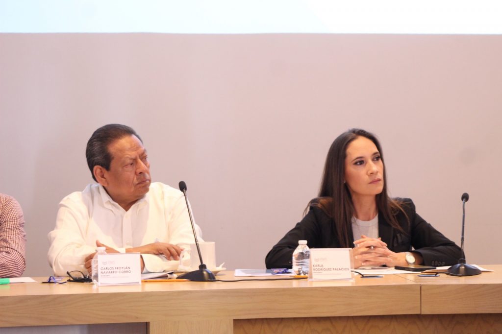 Ante Comisión del Congreso, titular de la CDH Puebla rinde informe semestral de actividades