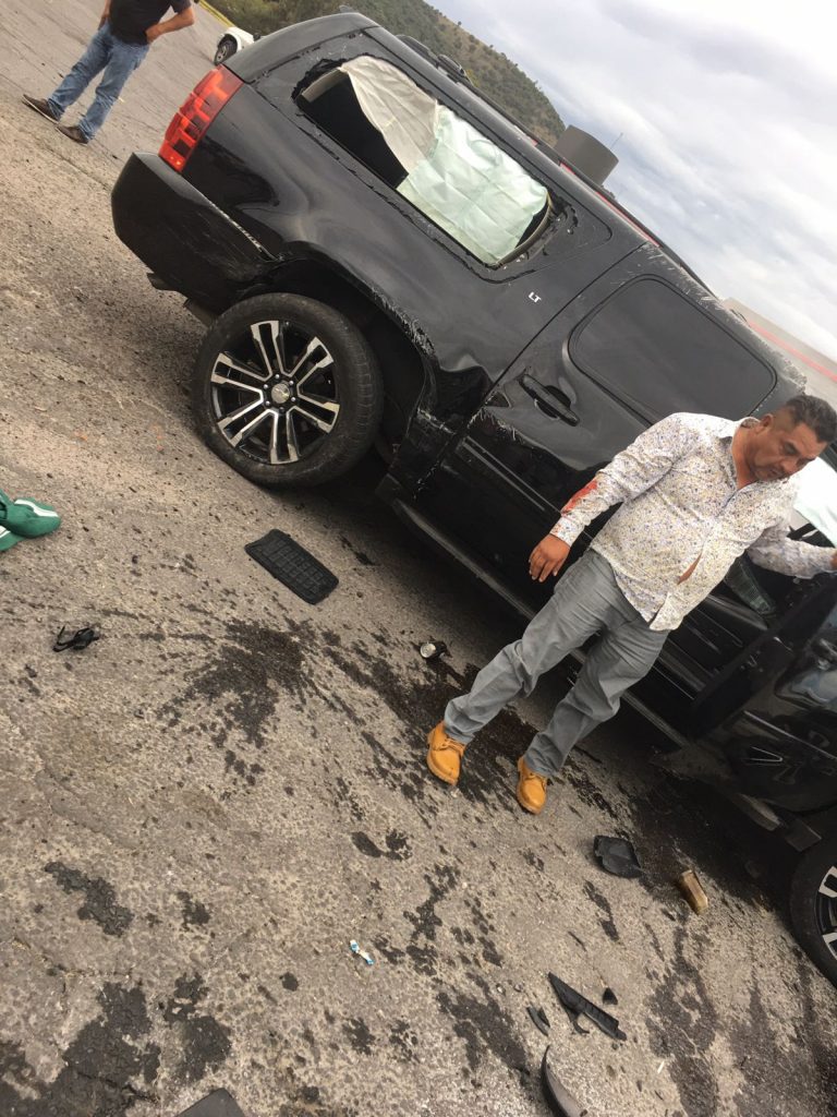 Secretario de Gobernación y pariente de Mario de la Rosa provoca accidente en presunto estado de ebriedad