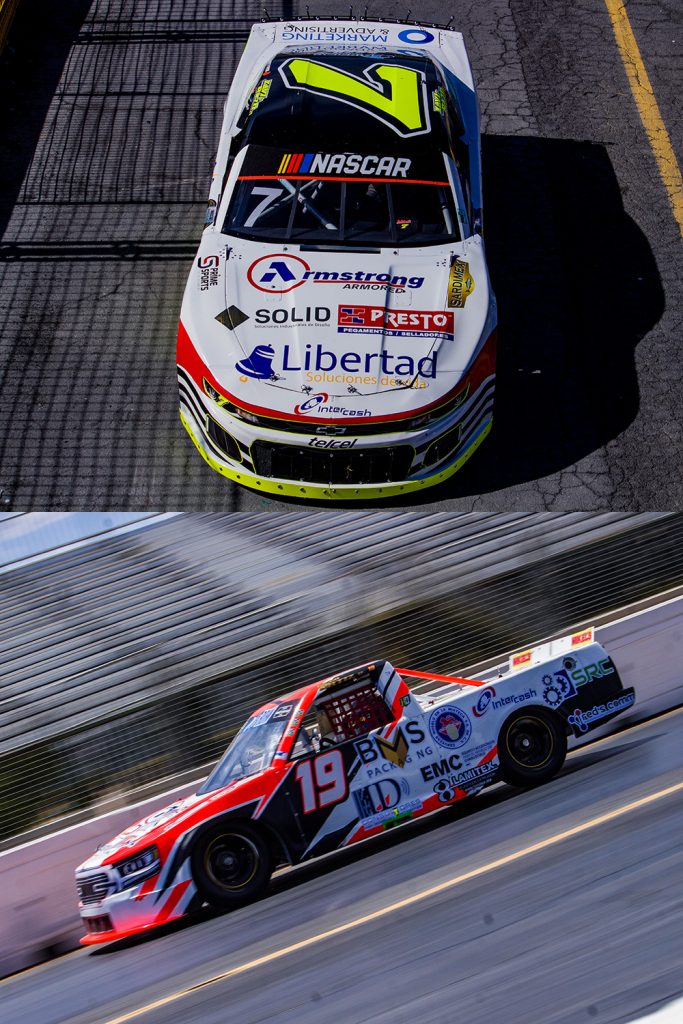 Diego Ortiz y Xavi Razo al frente en calurosas prácticas en Autódromo Monterrey