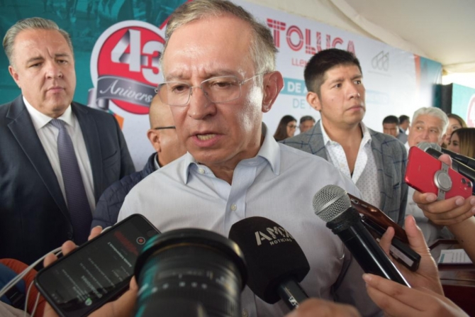 Reforzarán operativos en Toluca tras hallazgo de cadáveres: Martínez