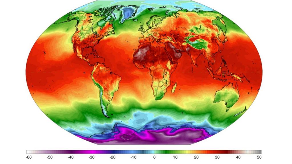La Tierra bate el récord de temperatura media dos días seguidos, y seguirá subiendo