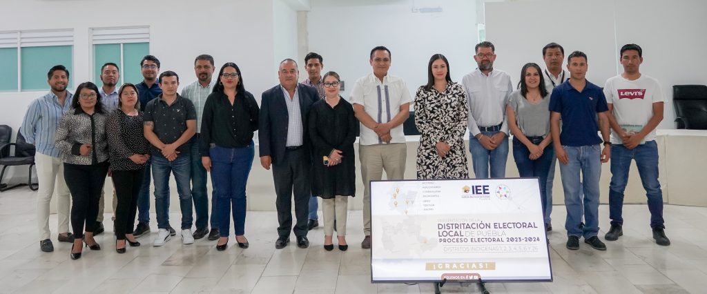 IEE Puebla realiza presentación sobre los siete distritos indígenas locales