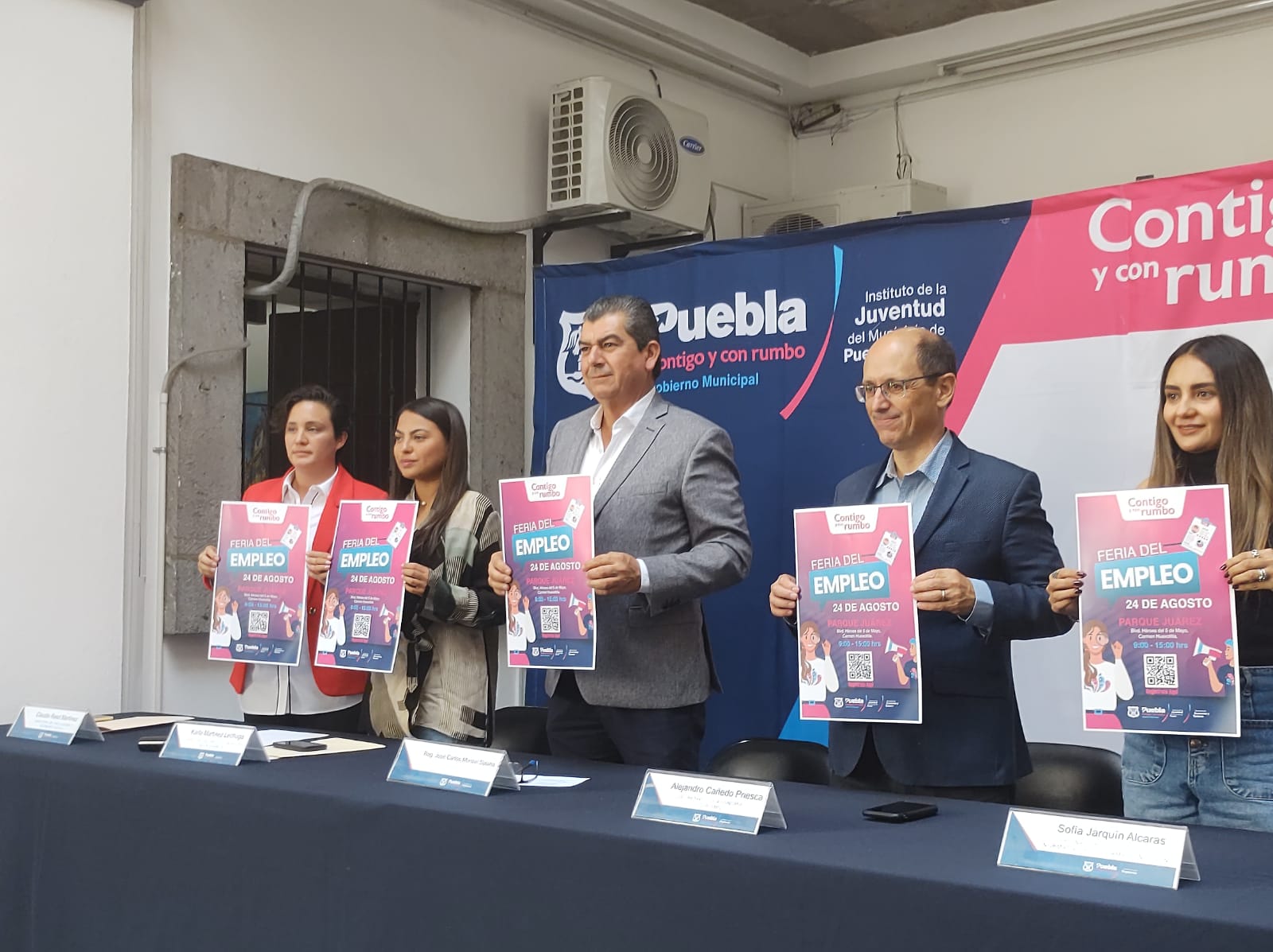 Video desde Puebla: Alejandro Cañedo anuncia la Feria del Empleo este jueves