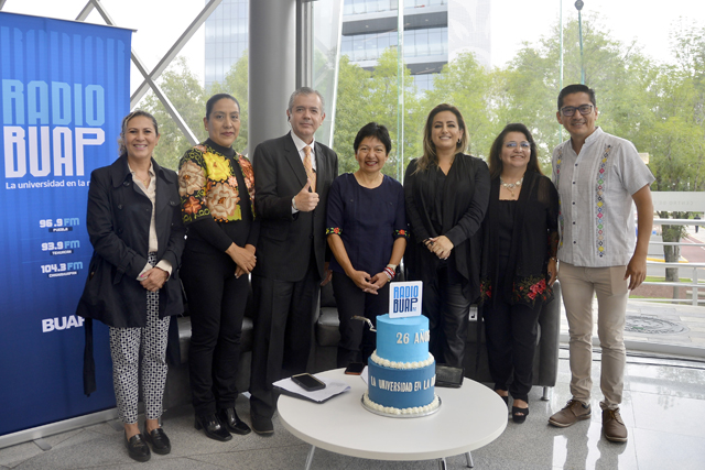 Radio BUAP celebra su 26 aniversario y la rectora Lilia Cedillo insiste en llegar a todos los rincones de Puebla
