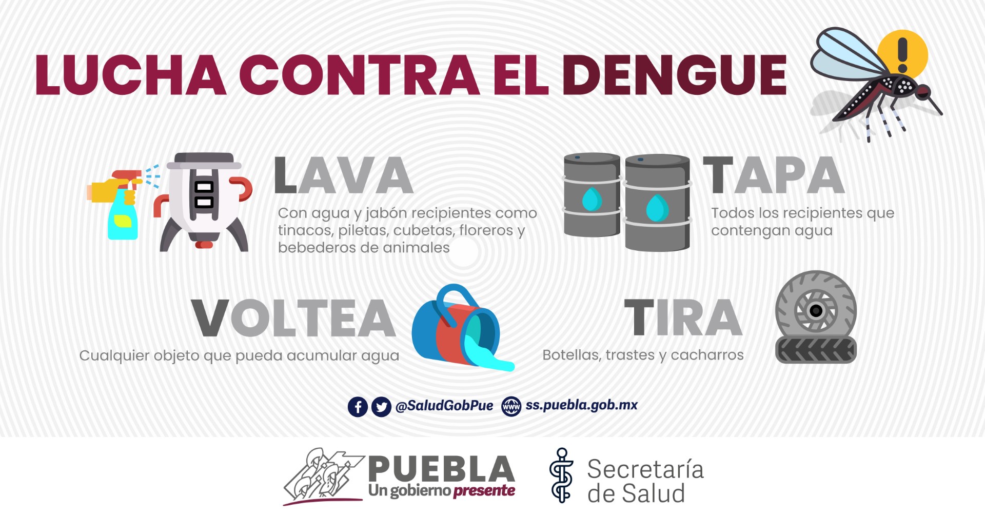 Puebla registró 35 contagios más de dengue este sábado: Secretaría de Salud