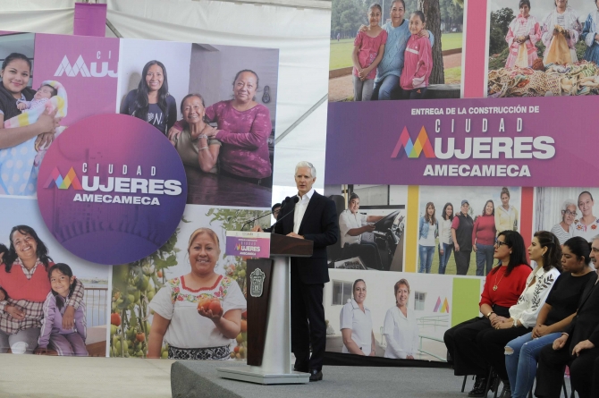 Este gobierno dejará como legado su compromiso con las mujeres mexiquenses: Del Mazo