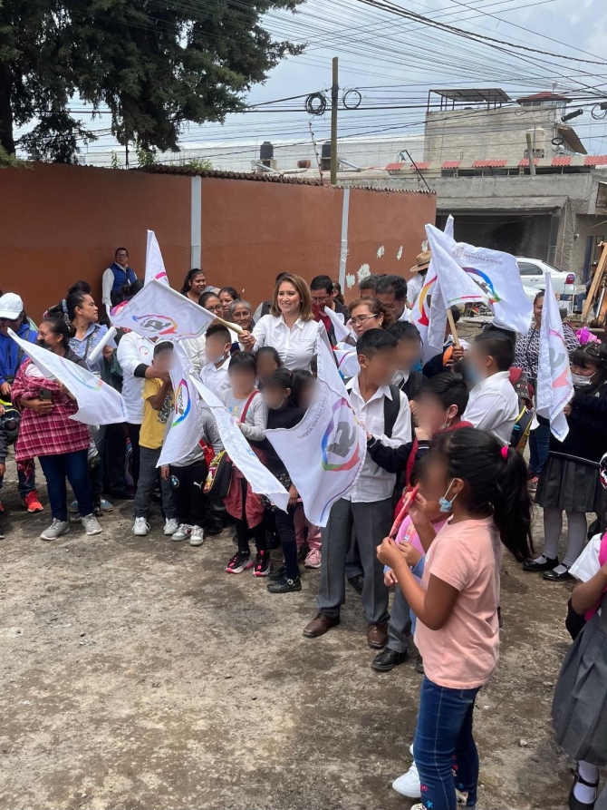 Inician obras para mejorar escuelas en San Mateo Atenco