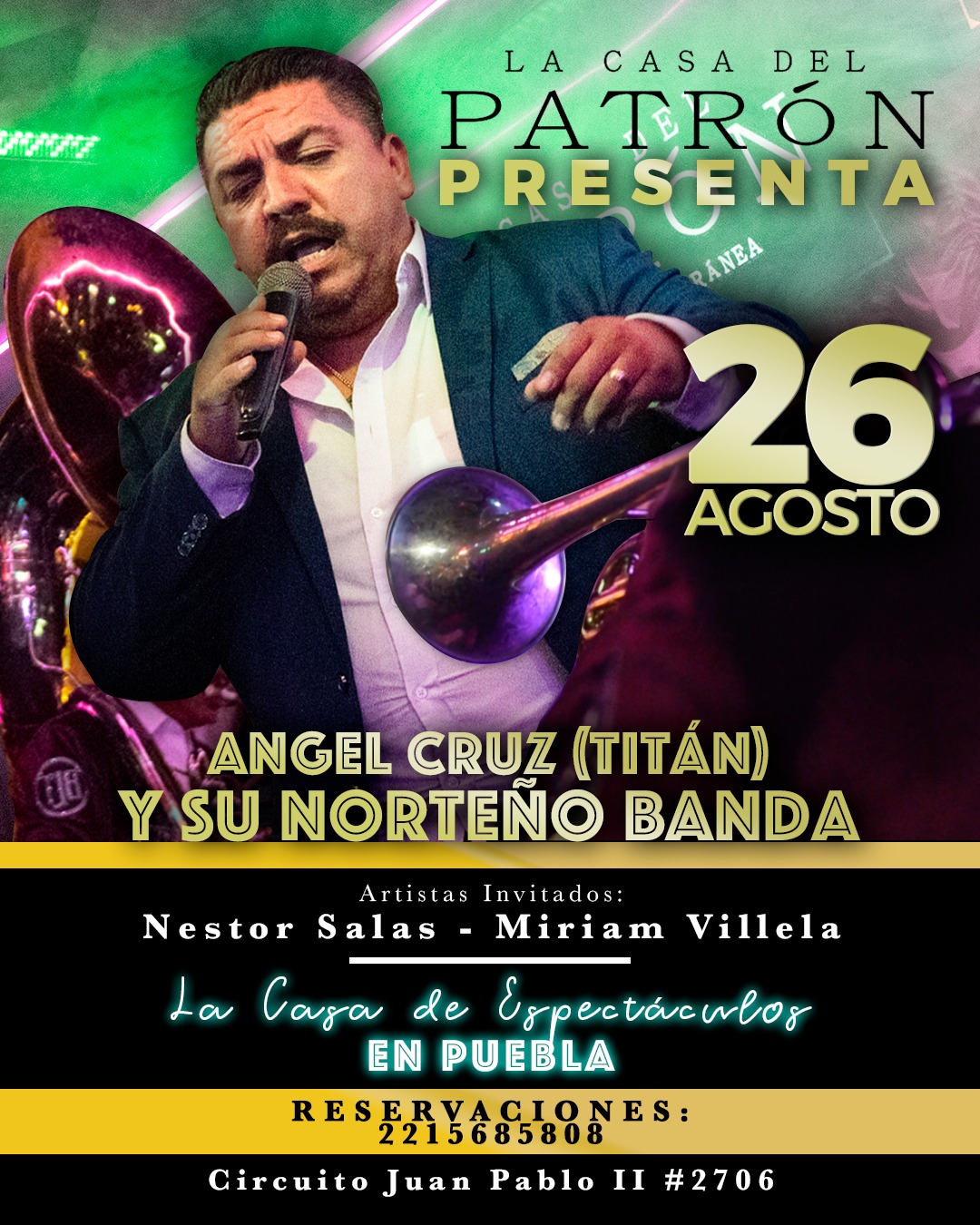 Ángel Cruz “Titán”, el artista que fusiona la balada y el pop con el regional mexicano