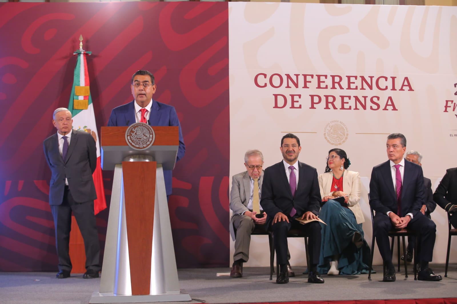 Puebla apoya el Programa de Reconstrucción Nacional