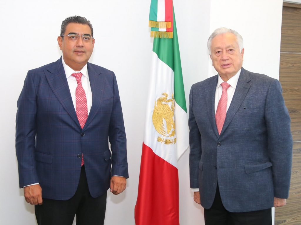 Sergio Salomón se reunió con Manuel Bartlett, titular de la CFE