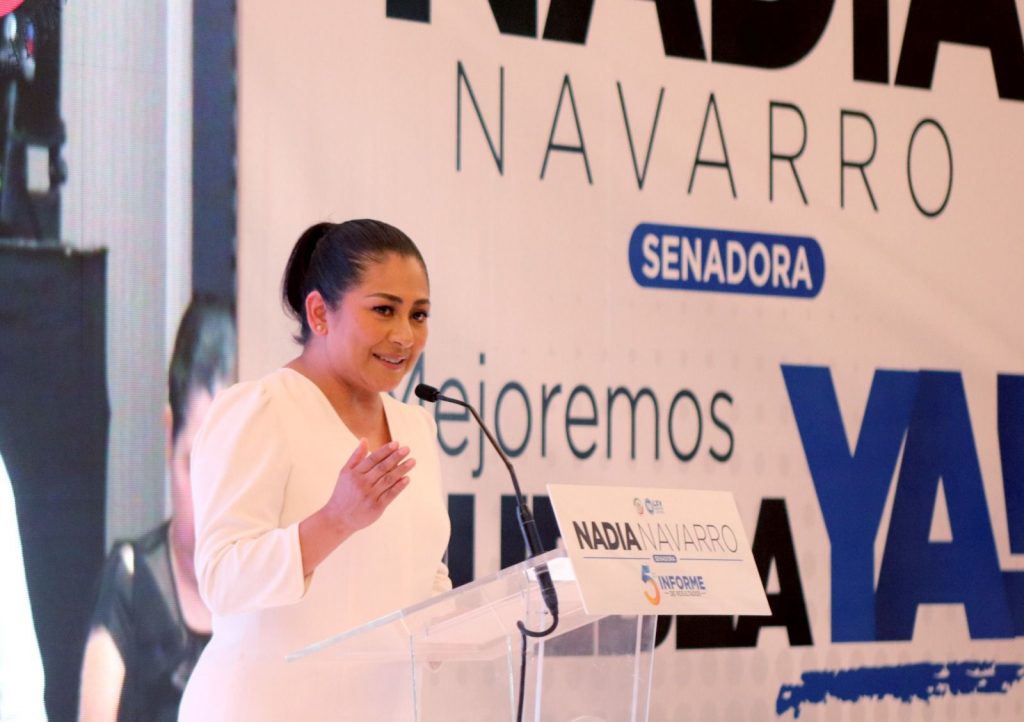 Video desde Puebla: Senadora Nadia Navarro reiteró sus compromisos con los poblanos