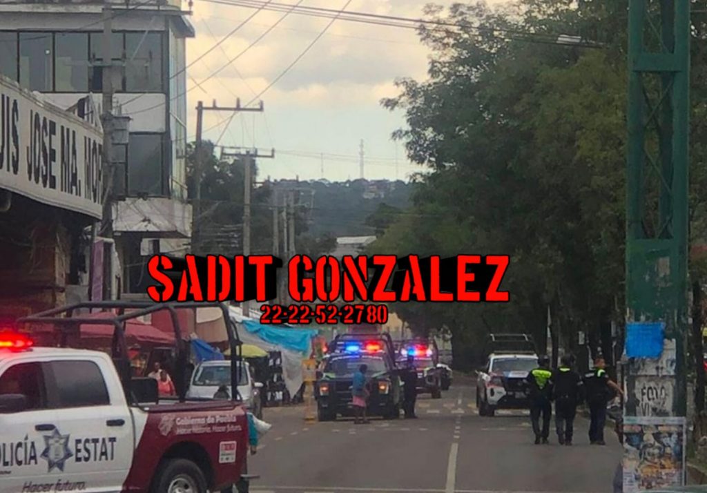 Abaten a presunto delincuente en el mercado Morelos