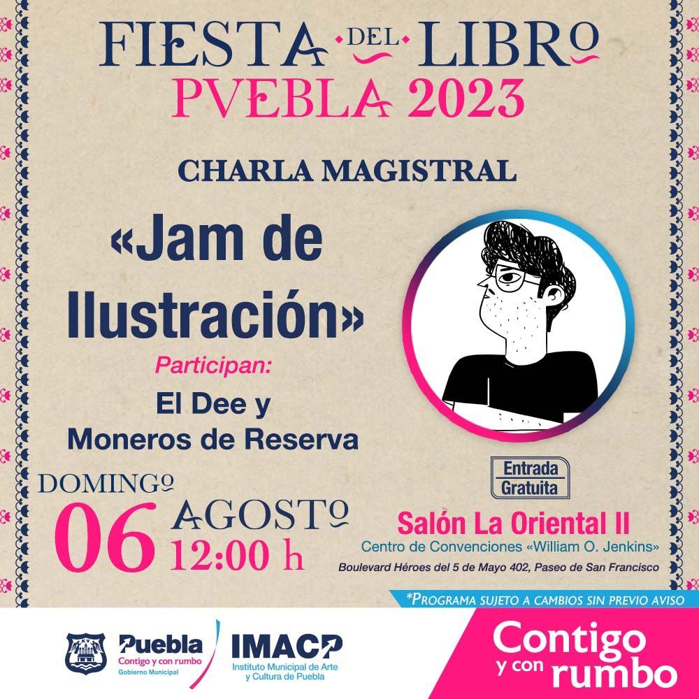 Aprovecha la Feria del Libro en Puebla capital
