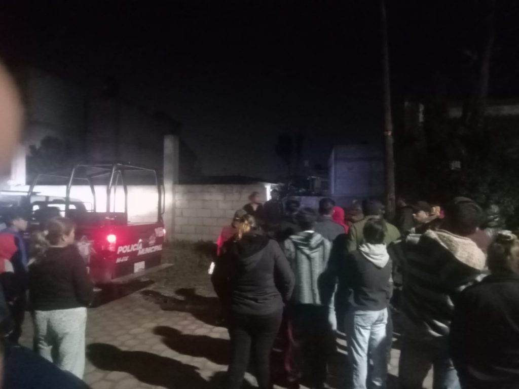 Vecinos frustran robo a casa habitación en inspectoría de Mendizábal, Amozoc