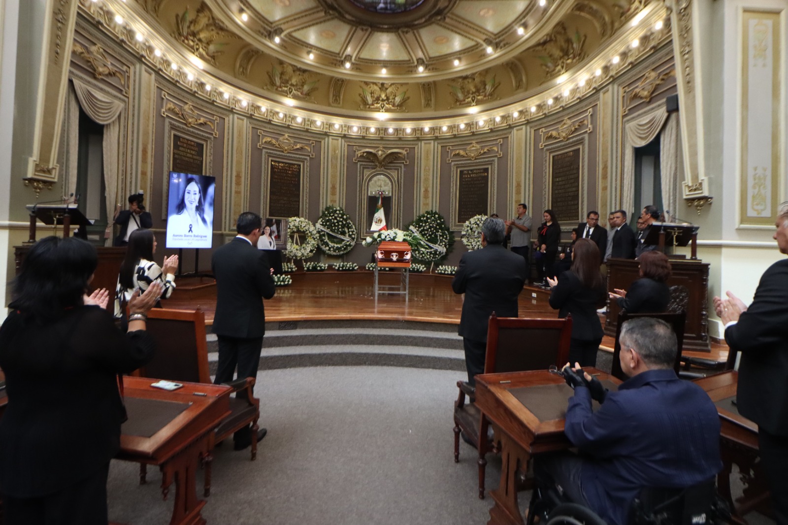 Rinde LXI Legislatura homenaje póstumo a la diputada Aurora Sierra Rodríguez