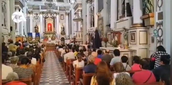 Video desde Puebla: Festejan al Santo Niño Cieguito