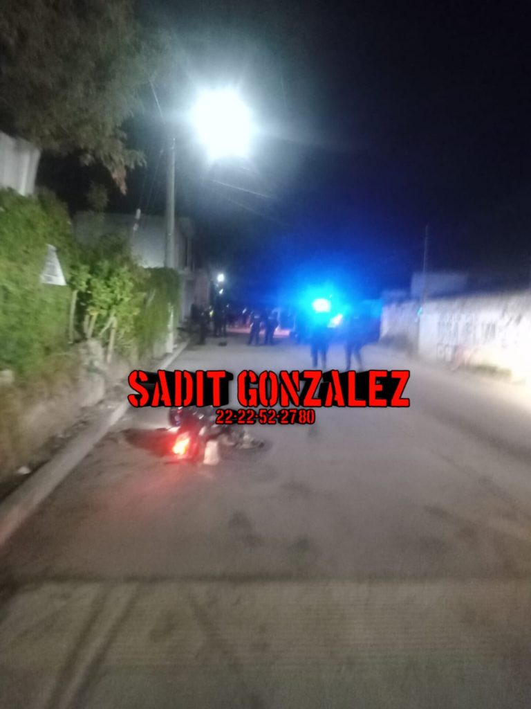 Presunto ladrón se dispara en la pierna al atacar a policías en Mendizábal, Amozoc