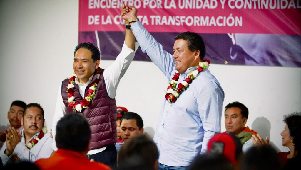 Julio Huerta refuerza estructura de Sheinbaum en Tepeaca