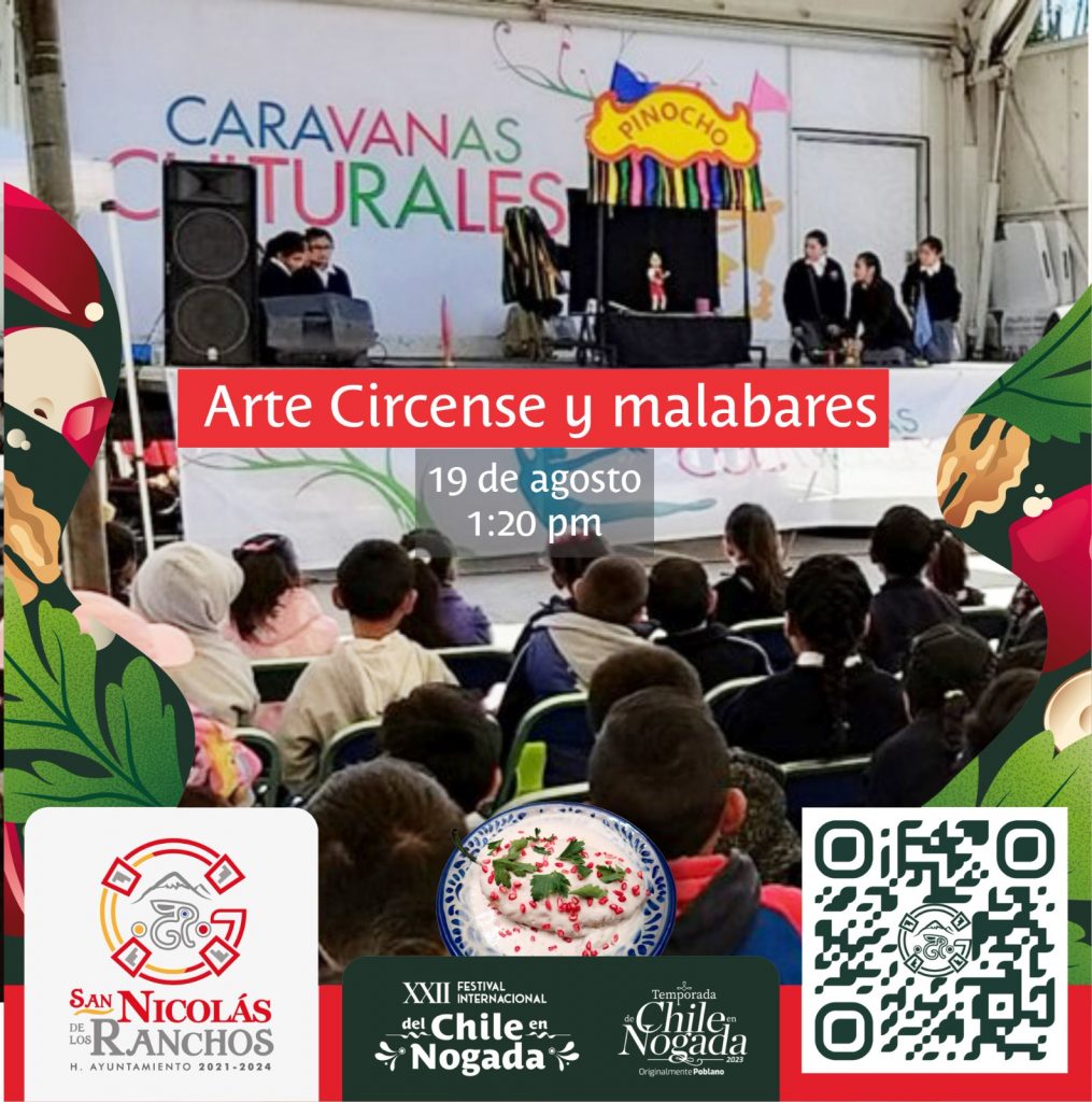 ¡Todo listo para la Feria del Chile en Nogada de San Nicolás de los Ranchos este fin de semana!