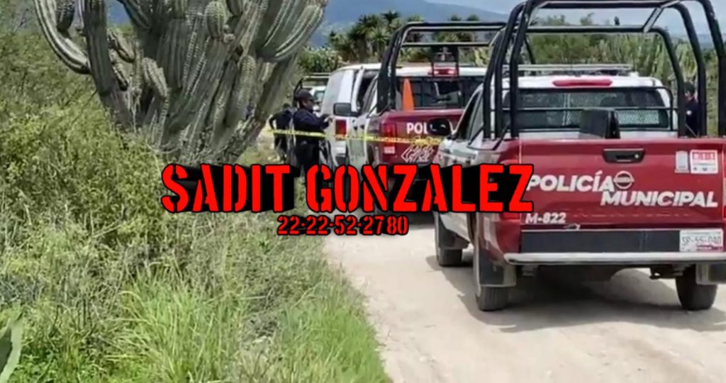 Lo tiran en un charco de sangre en Tehuacán