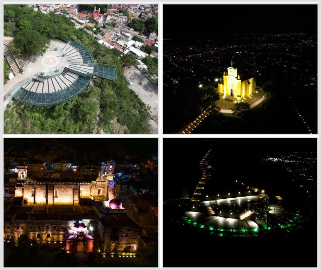 Casi listo el mirador de cristal de Atlixco: Ariadna Ayala