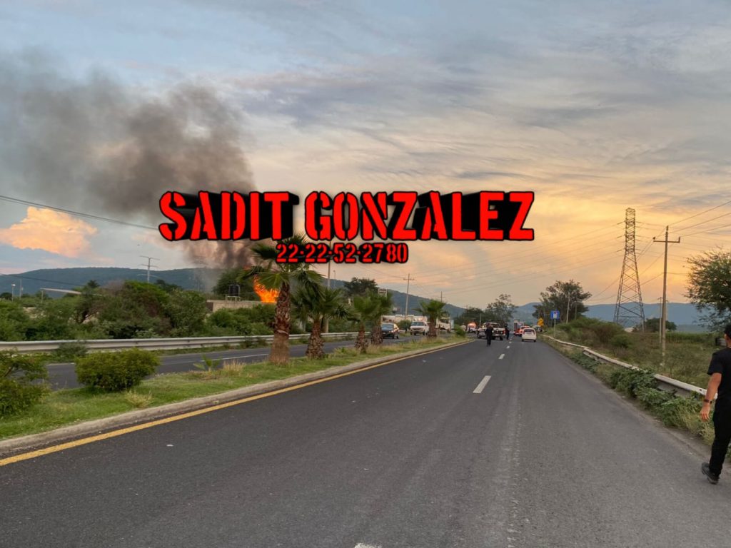 Se quema estación de gas en Izúcar