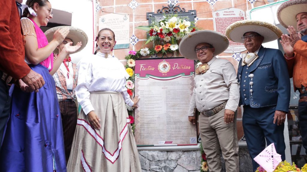 Desde Atlixco: Ariadna Ayala presenta programa de festejos por el mes patrio