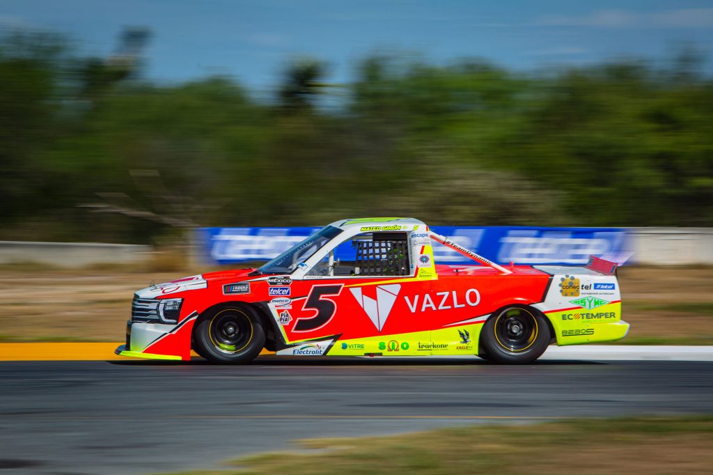 Mateo Girón, vuelve a S.L.P. como líder de los novatos en Trucks México Series