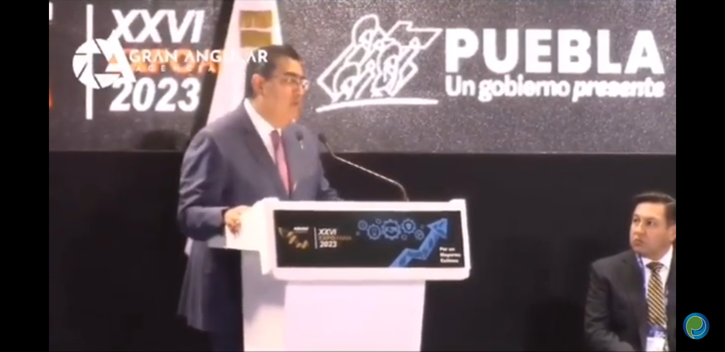 Video desde Puebla: Sergio Salomón inaugura Expo Anam