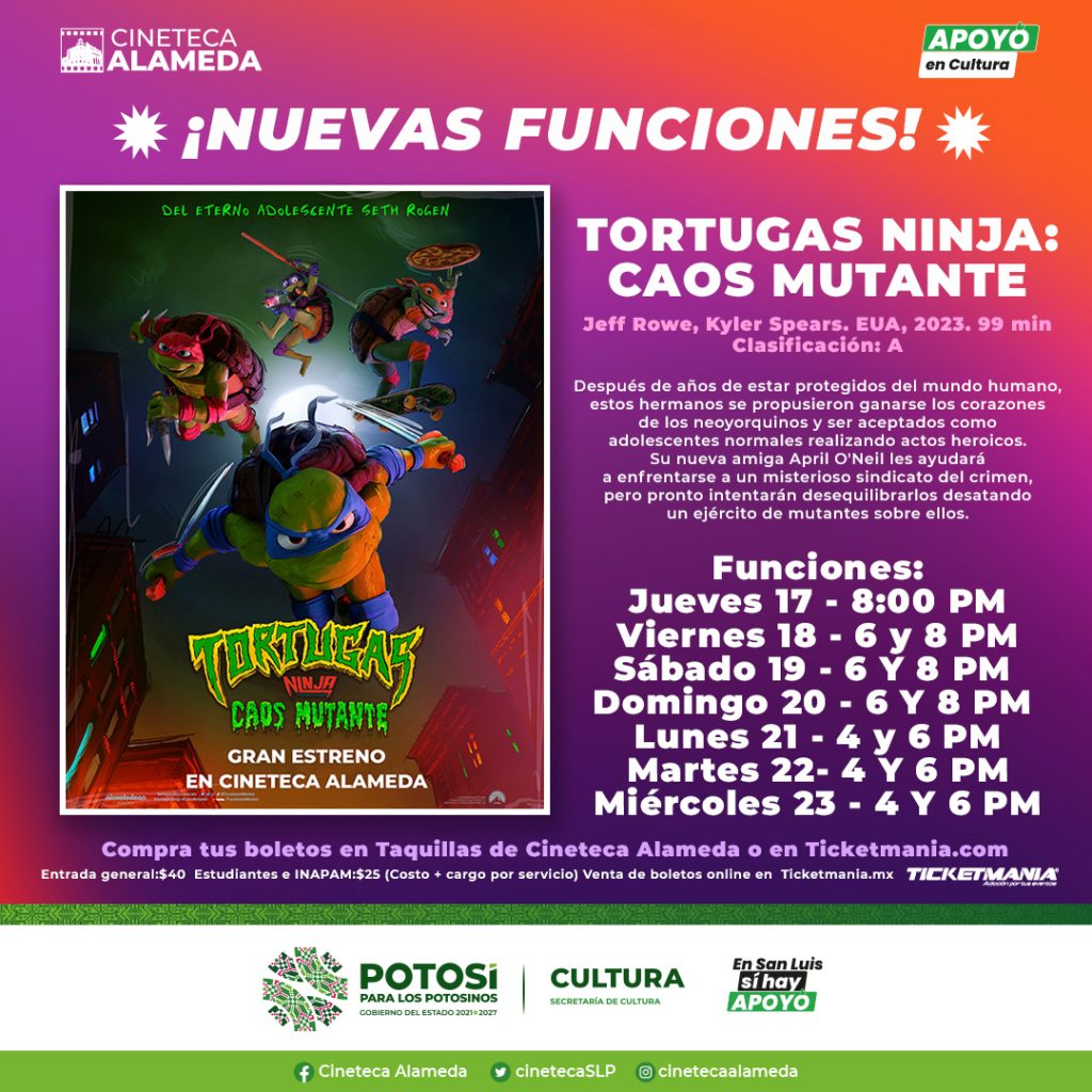 Continúa el ciclo gratuito de las Tortugas Ninja