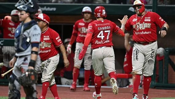 Diablos Rojos avanza a segunda ronda de playoffs de LMB al eliminar a los Tigres en ‘Guerra Civil’