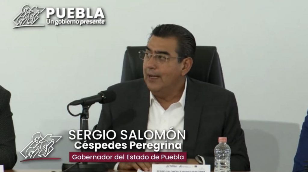Video desde Puebla: Central Camionera del Sur estará estará en Agua Santa, informó Sergio Salomón