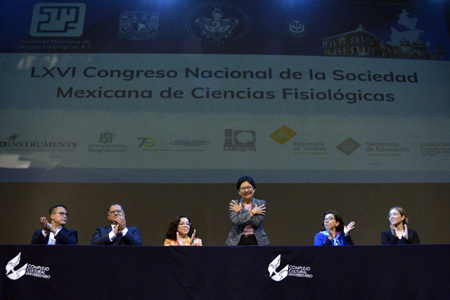 Inaugura la Rectora María Lilia Cedillo Ramírez el LXVI Congreso Nacional de la Sociedad Mexicana de Ciencias Fisiológicas en la BUAP