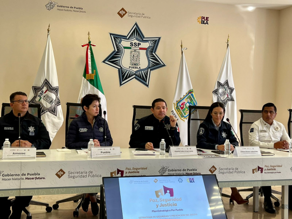 Brinda gobierno de Puebla acompañamiento y capacitación para fortalecimiento de policías municipales