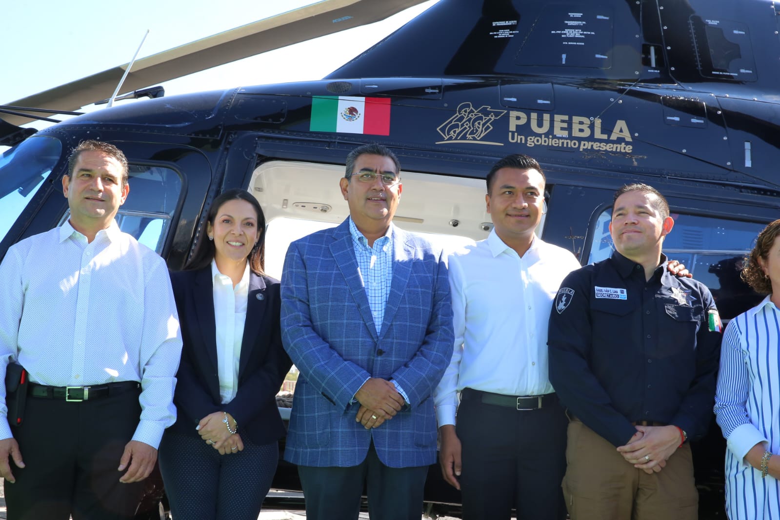 Video desde Puebla: Sergio Salomón reactiva los helicópteros del gobierno para salud y seguridad