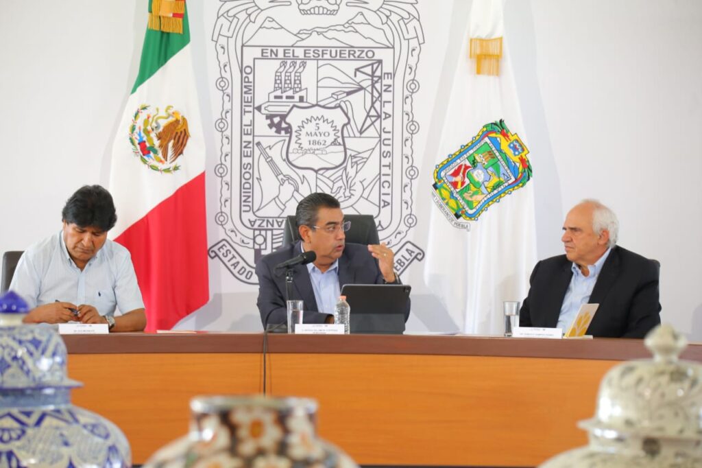 Puebla, espacio de reflexión para progreso y democracia en Latam: Sergio Salomón