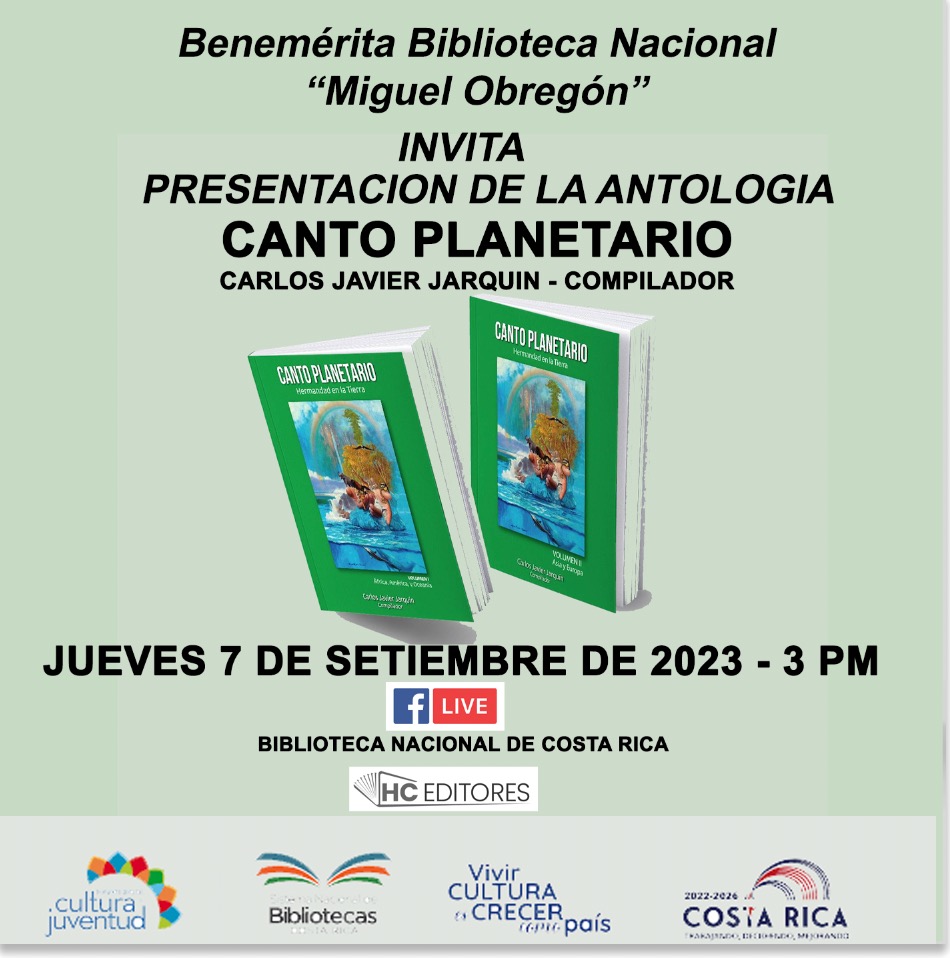 Presentación de Canto Planetario, en la Benemérita Biblioteca Nacional